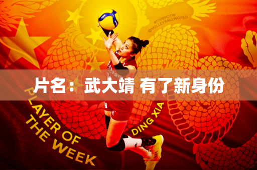 片名：武大靖 有了新身份