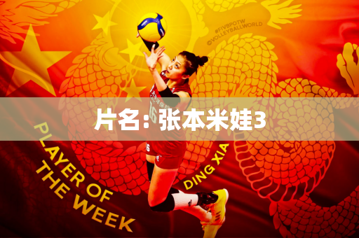 片名: 张本米娃3