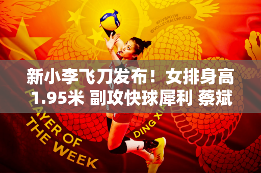新小李飞刀发布！女排身高1.95米 副攻快球犀利 蔡斌能靠她夺得奥运会冠军吗？