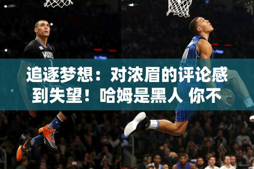 追逐梦想：对浓眉的评论感到失望！哈姆是黑人 你不能这样责怪他！