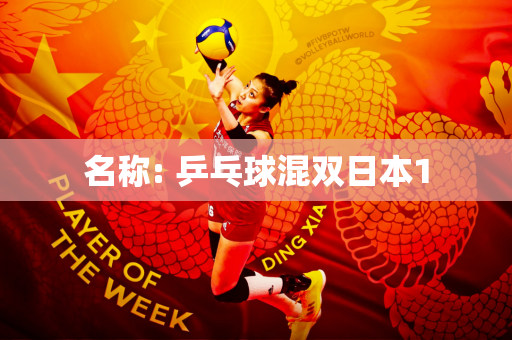 名称: 乒乓球混双日本1