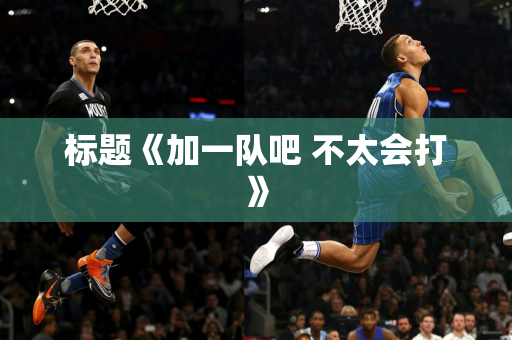 标题《加一队吧 不太会打》