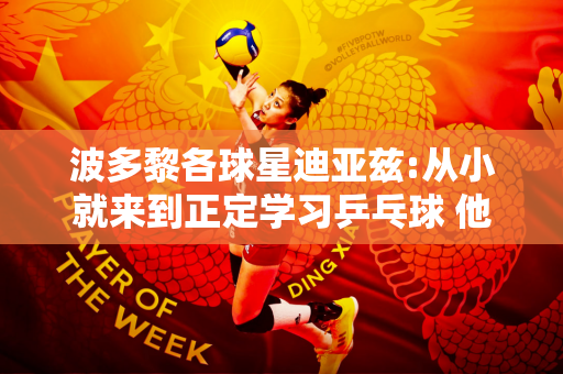 波多黎各球星迪亚兹:从小就来到正定学习乒乓球 他很幸运能和孙颖莎交到朋友