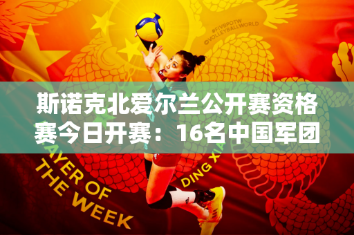 斯诺克北爱尔兰公开赛资格赛今日开赛：16名中国军团队员将参赛