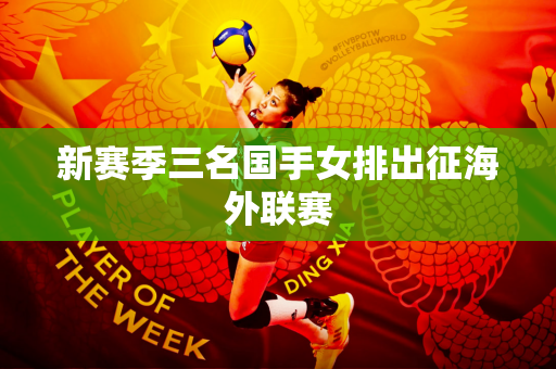 新赛季三名国手女排出征海外联赛