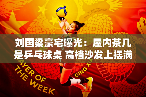 刘国梁豪宅曝光：屋内茶几是乒乓球桌 高档沙发上摆满了球拍！家里有两个保姆！