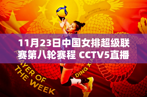 11月23日中国女排超级联赛第八轮赛程 CCTV5直播山东对阵江苏