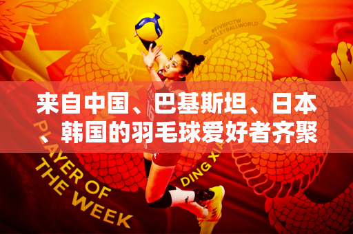 来自中国、巴基斯坦、日本、韩国的羽毛球爱好者齐聚圣保罗打球交友
